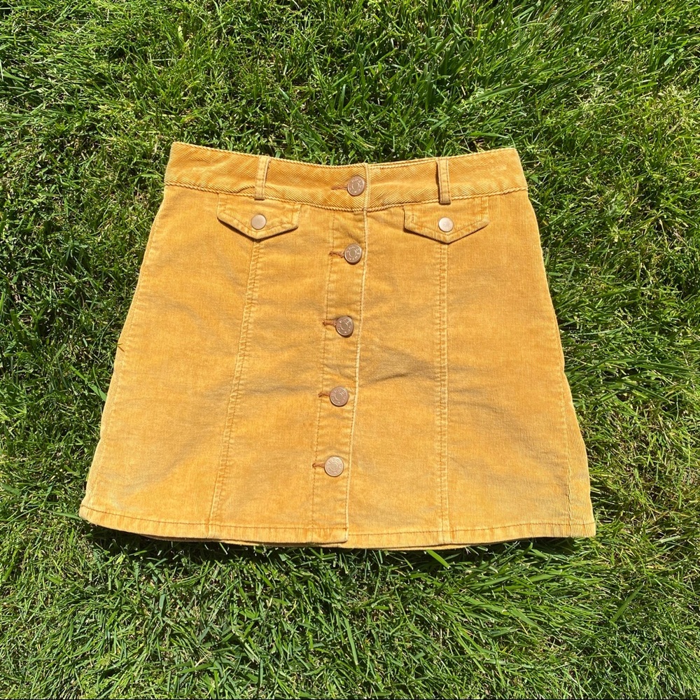 Corduroy Skirt